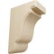 Ekena Millwork 3 1/2"W x 5"D x 7 1/2"H Bedford Bracket, Rubberwood BKTW04X05X08BERW - alternate 1